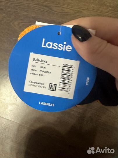 Шапка шлем lassie новый 48