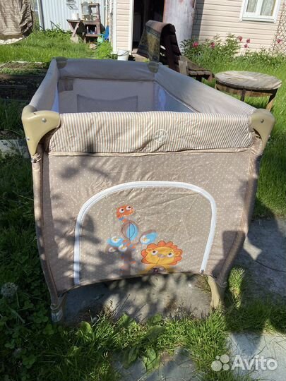 Детская кровать манеж capella s10-6