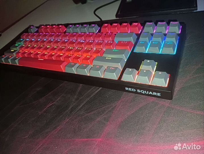 Игровая клавиатура с подсветкой Red square