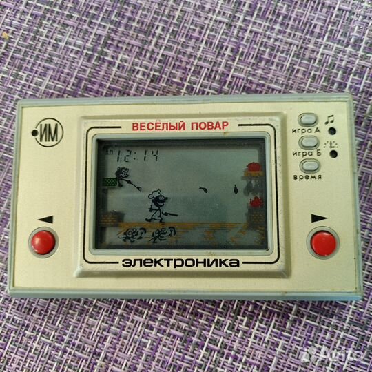 Игра электроника. Весёлый повар. Серая