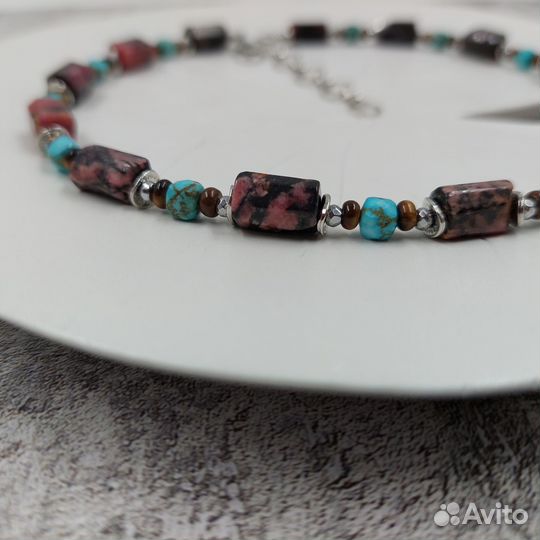 Чокер из натуральных камней