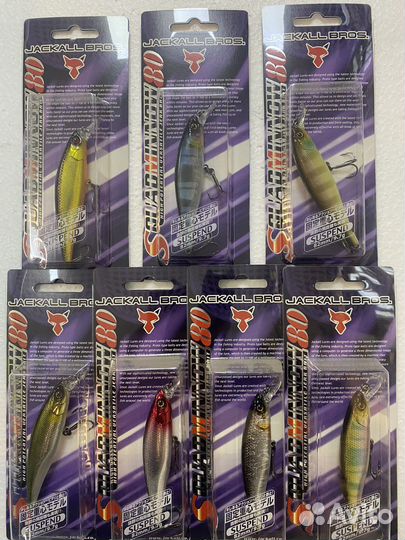 Воблер jackall Squad Minnow 80