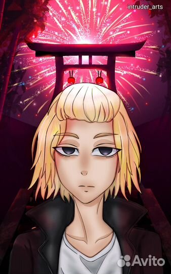 Рисунки на заказ аниме