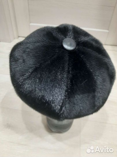 Мужская кепка из меха нерпы