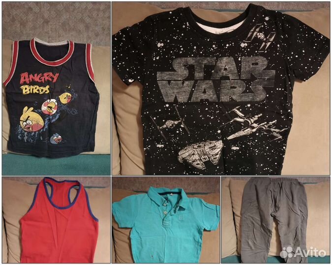 Вещи пакетом 4-5 лет