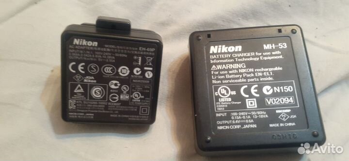 Блок питания Nikon для фото фотоаппарата
