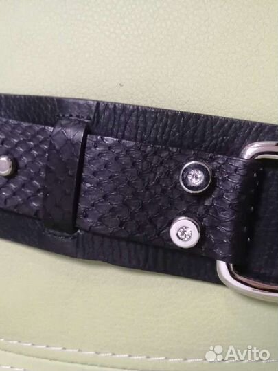 Ремень кожаный оригинал, пояс Roberto Mantellassi