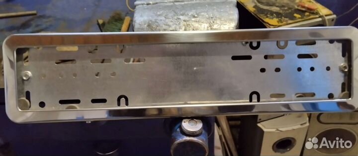 Рамка для номера а/м нержавейка