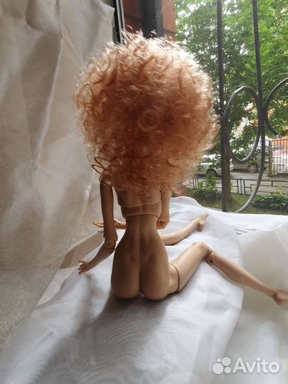 Парик для куклы бжд рекаст сестёр поповых