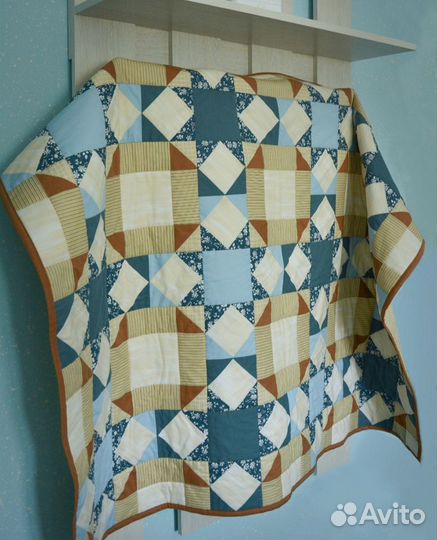 Детское лоскутное одеяло. Ручная работа