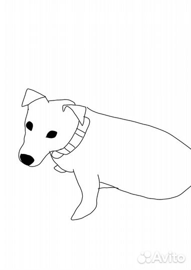 Нарисую вам собачку.2 собачки по цене 1