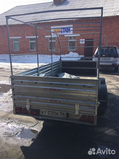 Двухосный прицеп