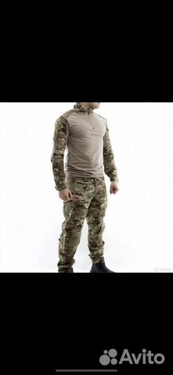 Боевая рубаха и тактические штаны,мультикам 50р