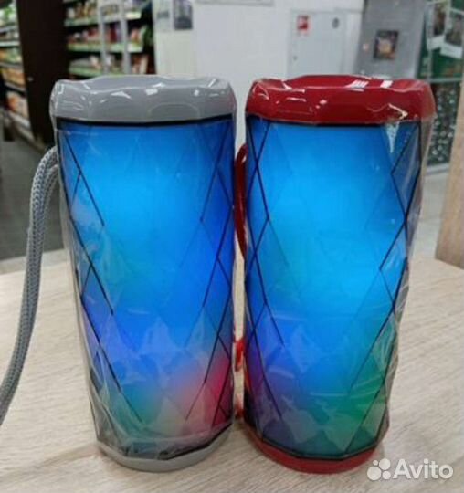 Блютуз колонка с подсветкой