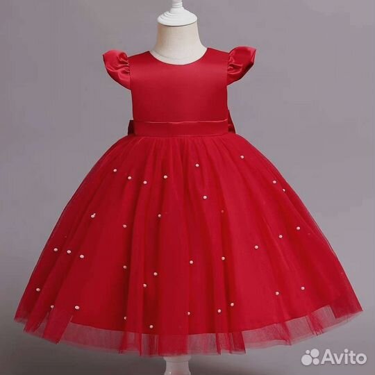 Платье нарядное на девочку 98-116