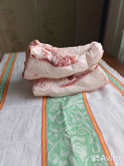 Сало свиное домашнее