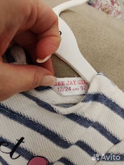 Платье для девочки 92