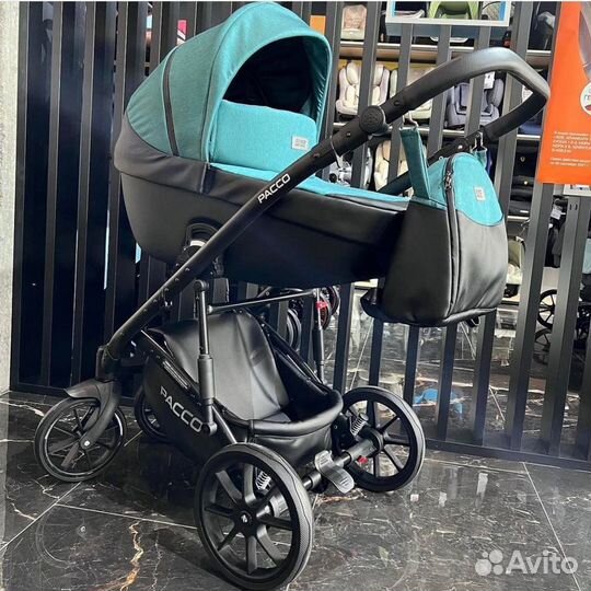 Коляска 2 в 1 Riko Pacco