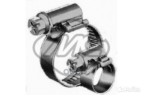 Хомут винтовой 00020 metalcaucho