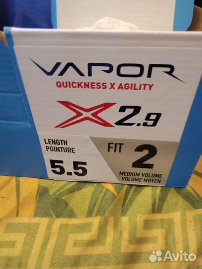 Хоккейные коньки bauer vapor