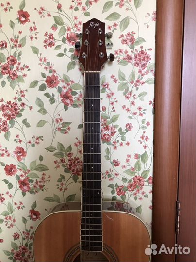 Акустическая гитара flight AD-200 NA