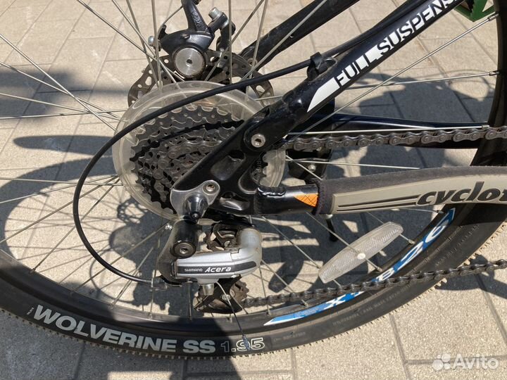 Велосипед Stark Stinger Disc 26 двухподвес