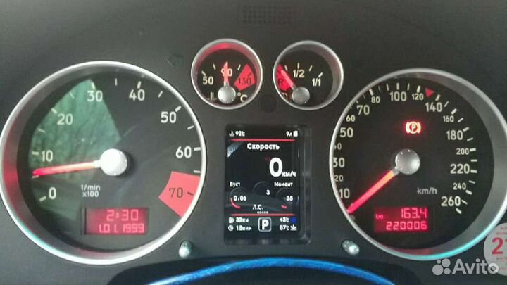 Приборка VDO - audi TT 8N (1998-2005)