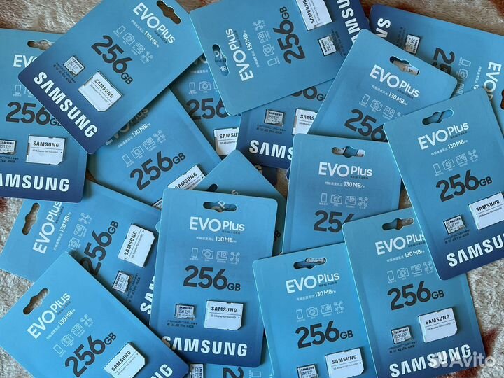 Карта памяти MicroSD Samsung 256 Gb