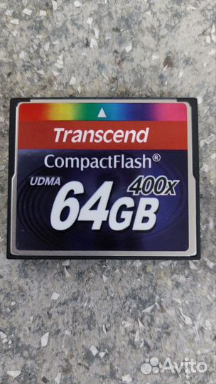 Compact flash 64 GB