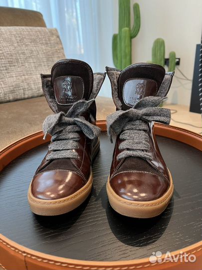 Кеды зимние Brunello Cucinelli 36