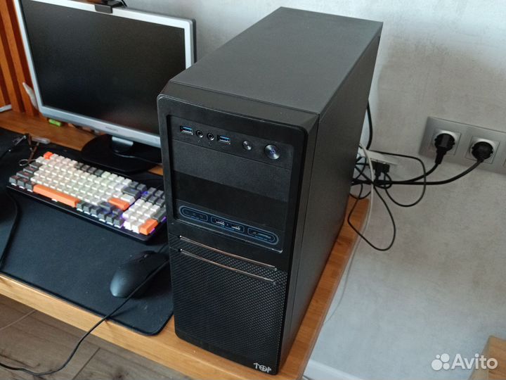 Компьютер i3 10100 1050 ti