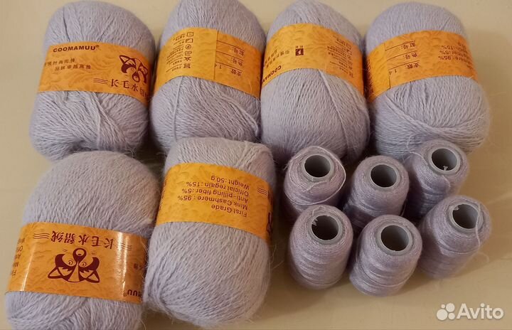 Пряжа из пуха норки