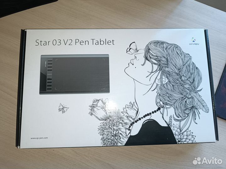 Графический планшет star 03 v2 pen tablet