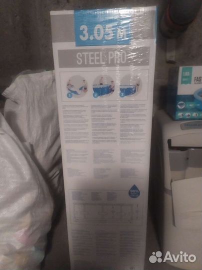 Каркасный бассейн новый