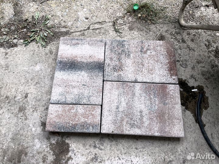 Плитка тротуарная паркетная колормикс