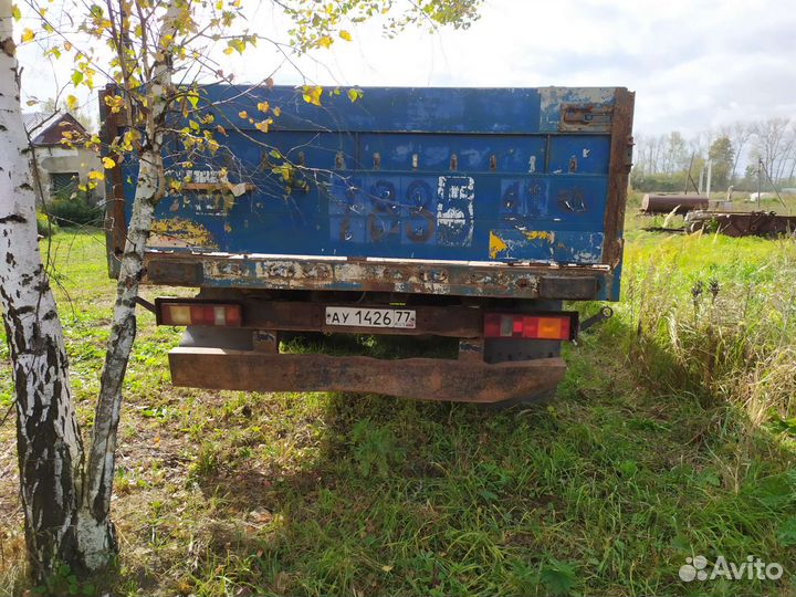 Полуприцеп шторно-бортовой Krone SD, 1990