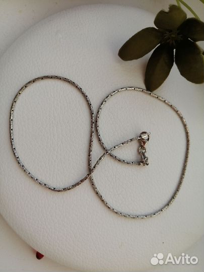 Цепи серебро р. 40 и 45