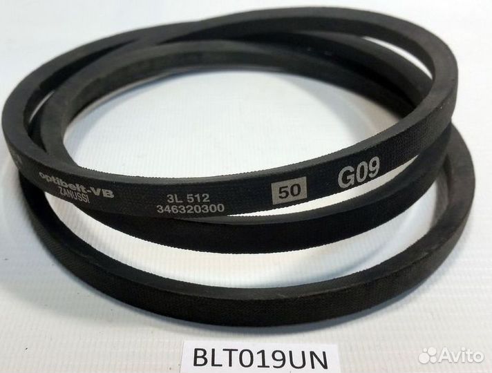 Ремень 3L 512 Optibelt 1300мм зам. 90462441 BLT019