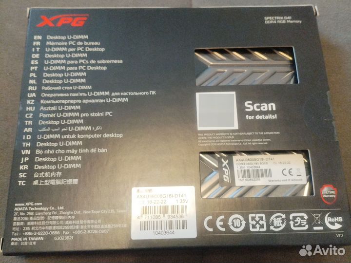 Оперативная память ddr4