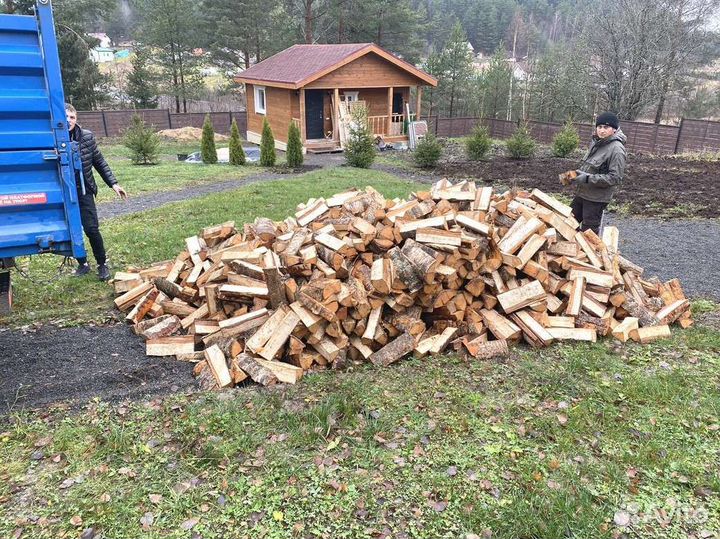 Дрова березовые. Колотые