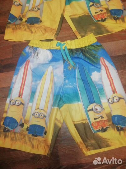 Шорты Миньоны пляжные