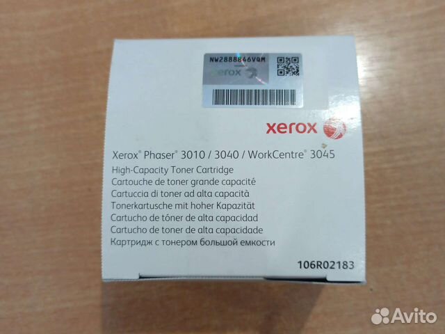Картридж Xerox phaser 3010/ 3040/ WorkCentre 3045