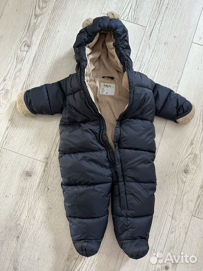 Зимний комбинезон Baby Go тёмно-синего цвета