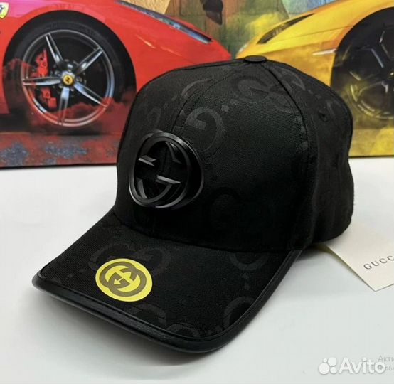 Кепка чёрная Gucci
