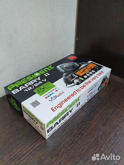 Автомобильная рация President barry ll 12/24 новая