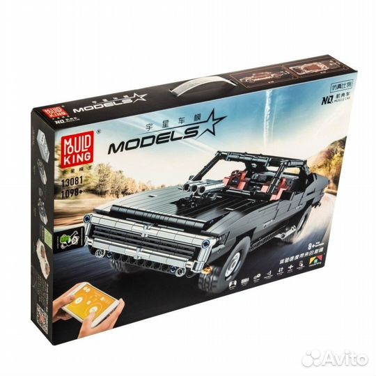 Конструктор «Muscle Car» от Mould King 13081