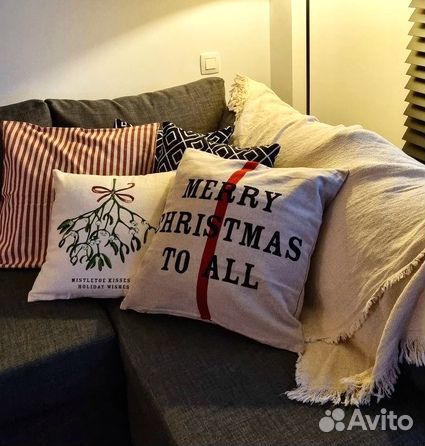 Чехол на подушку hm home наволочка h&m home zara