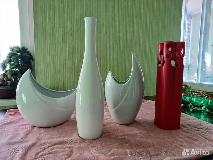 Вазы керамические