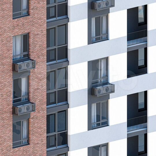 2-к. квартира, 80,3 м², 3/14 эт.