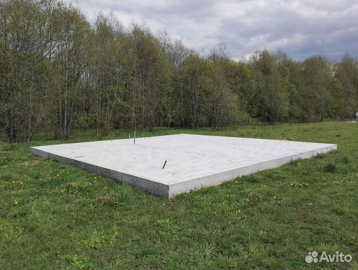 Заливка фундамента бетонные работы под ключ